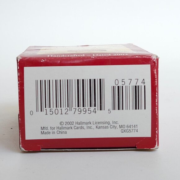 ADORABLE Hallmark Keepsake Ornament Child's Fifth Christmas Teddy Bear Train - Picture 6 of 10